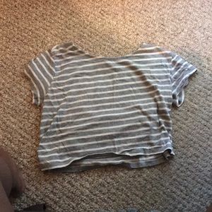Stripped crop top